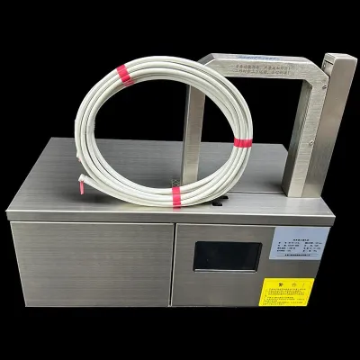 ケーブルスプールコイルプラスチックOPPテープ結束機 JW-1216 - 巻き取り結束機