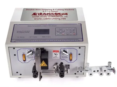 自動二線供給ワイヤーストリッピングマシン 切断長さ1-9999mm WPM-09F