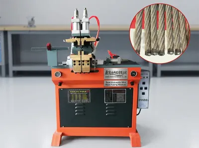 半自動ワイヤーロープ溶融機 空気圧式 40KW WPM-QF