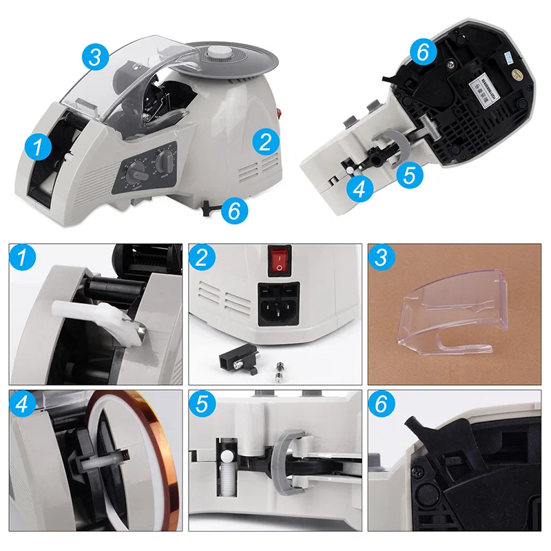 3-25mm Width Desktop Tape Dispenser Electronic Tape Dispenser Cutter Machine Carousel Automatic Tape Dispenser ZCUT-8, Automatic Tape Dispenser, Gum Tape Dispenser, Tape Dispenser 3-25mm Width Desktop Tape Dispenser Electronic Tape Dispenser Cutter Machine Carousel Automatic Tape Dispenser ZCUT-8, Automatic Tape Dispenser, Gum Tape Dispenser, Tape Dispenser