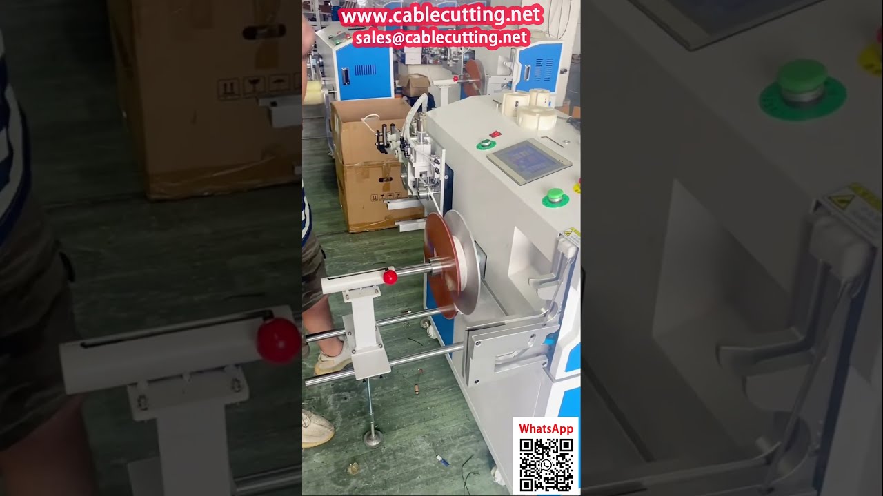 PVCパイプ6-11mm対応 全自動一体型加工機｜計数・整列・巻取・切断・結束を一台で