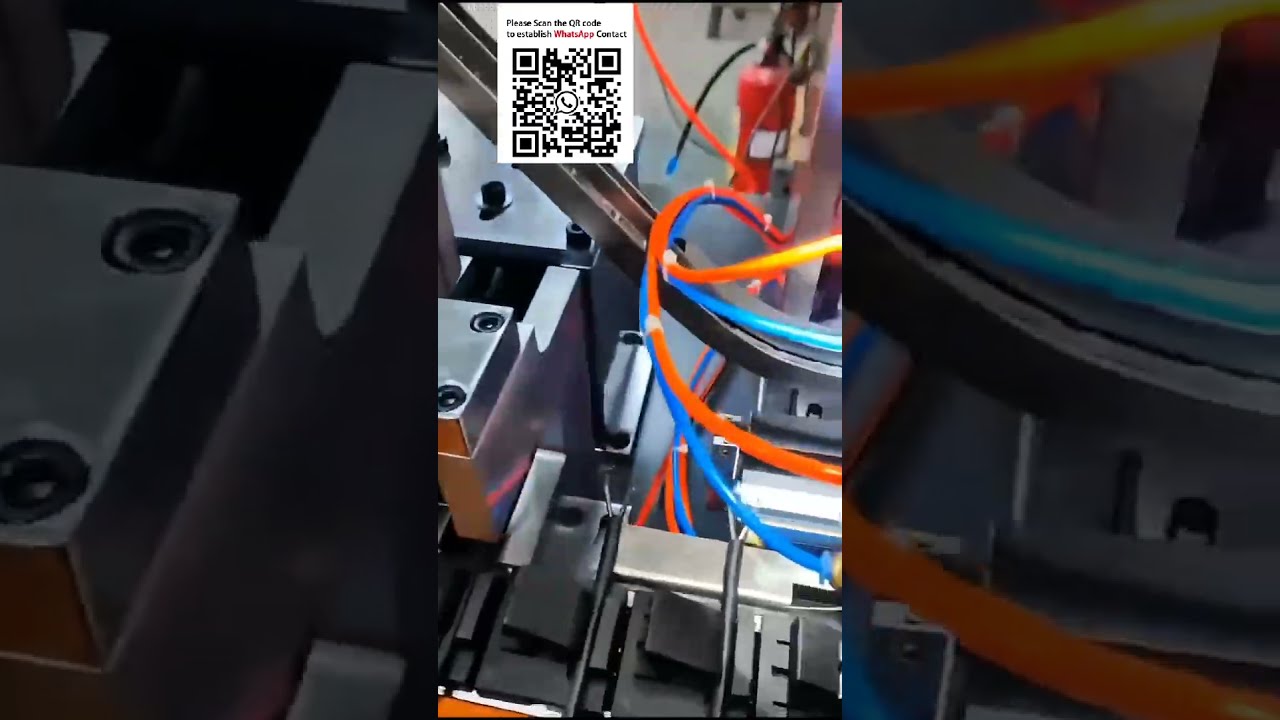 カスタムAC電源コード用外皮・内皮剥き・圧着機 | 非標準自動化設備 #NonStandardEquipment
