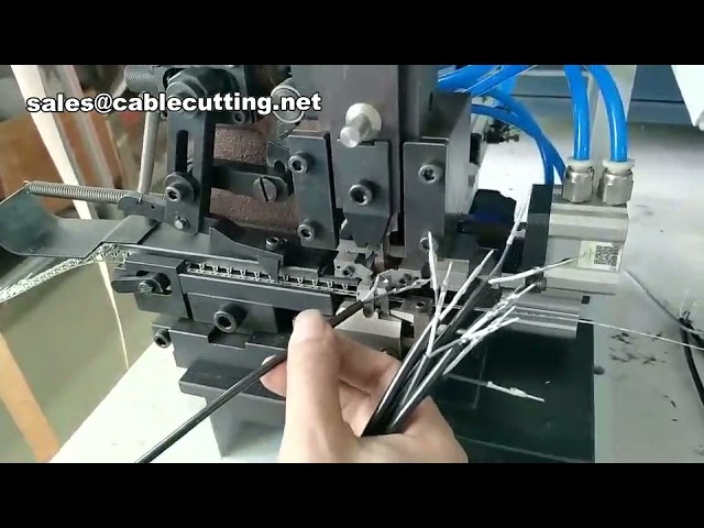 ケーブル被膜剥き・端子圧着自動機 - 高効率ワイヤー加工機, ワイヤーストリッピング・圧着マシン