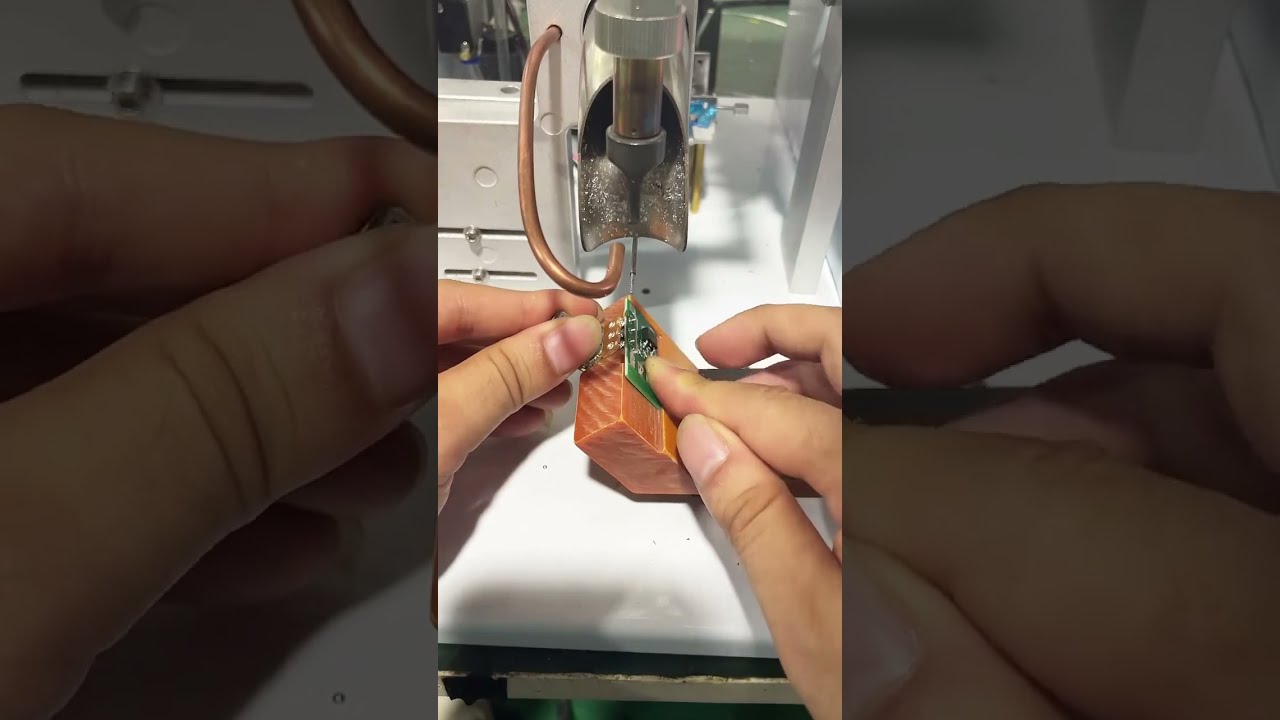 半自動はんだ付け機 | ポテンショメータ・小型PLC基板対応 #工場 #機械