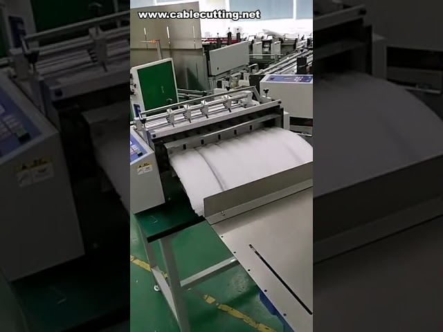 PVCシュリンクフィルム切断機 | 包装用フィルム・PPすりガラスベルト切断機