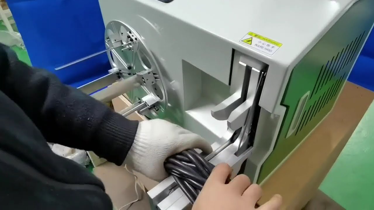 4080mm 自動ワイヤー巻き取り結束機 – 産業用コイル結束システム
