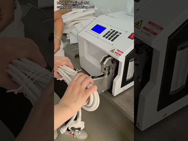 タッチスクリーン操作の簡単ワイヤ結束機 PVC・USBケーブル結束に最適 ナイロンツイストタイ結束機
