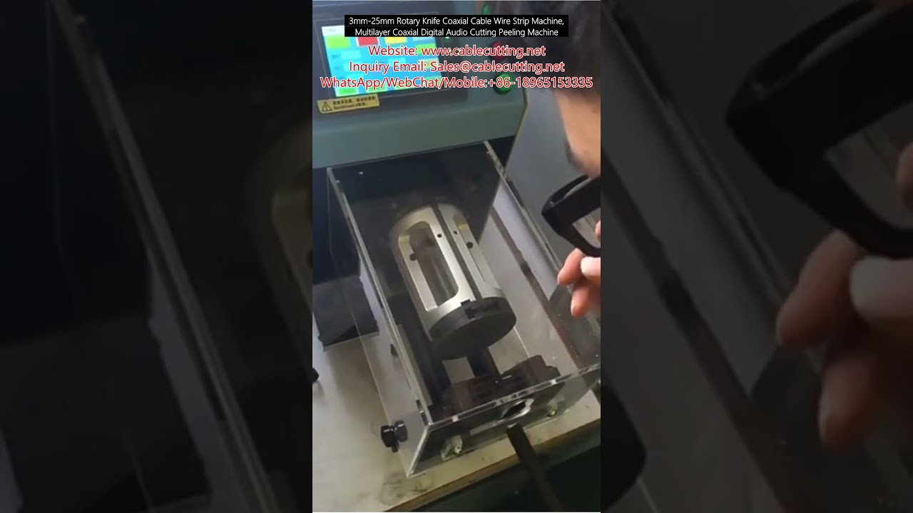 3mm〜25mm対応 ロータリーナイフ式同軸ケーブルストリッパー｜多層同軸・デジタルオーディオ配線にも最適