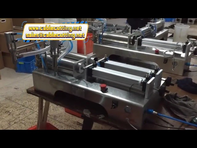液体計量充填機｜食器用洗剤・手指消毒剤対応の高速自動充填ライン