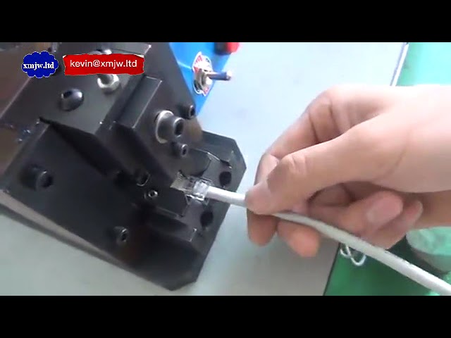RJ45クリスタルヘッド圧着工具｜Cat6ケーブル作成に最適なLANケーブル圧着機