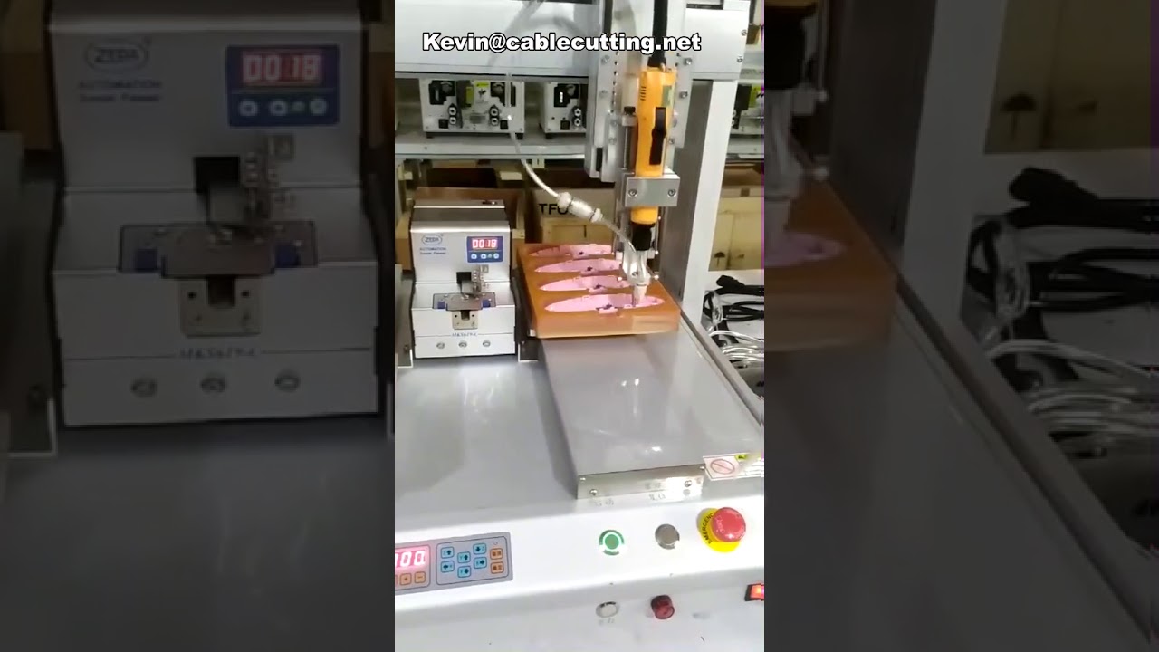 卓上型磁性供給ロボットネジ締め機｜高精度自動組立