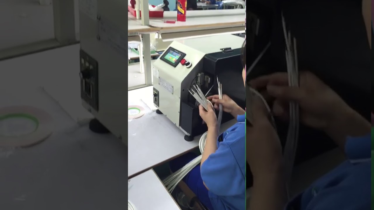 銅箔テープ巻き付け機 WPM TP｜ケーブル・ワイヤー用自動シールド加工機