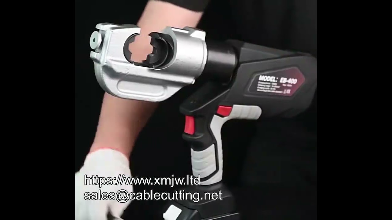 電動油圧式ハンドプライヤー リチウムバッテリー駆動 ケーブル圧着工具 各種モデル