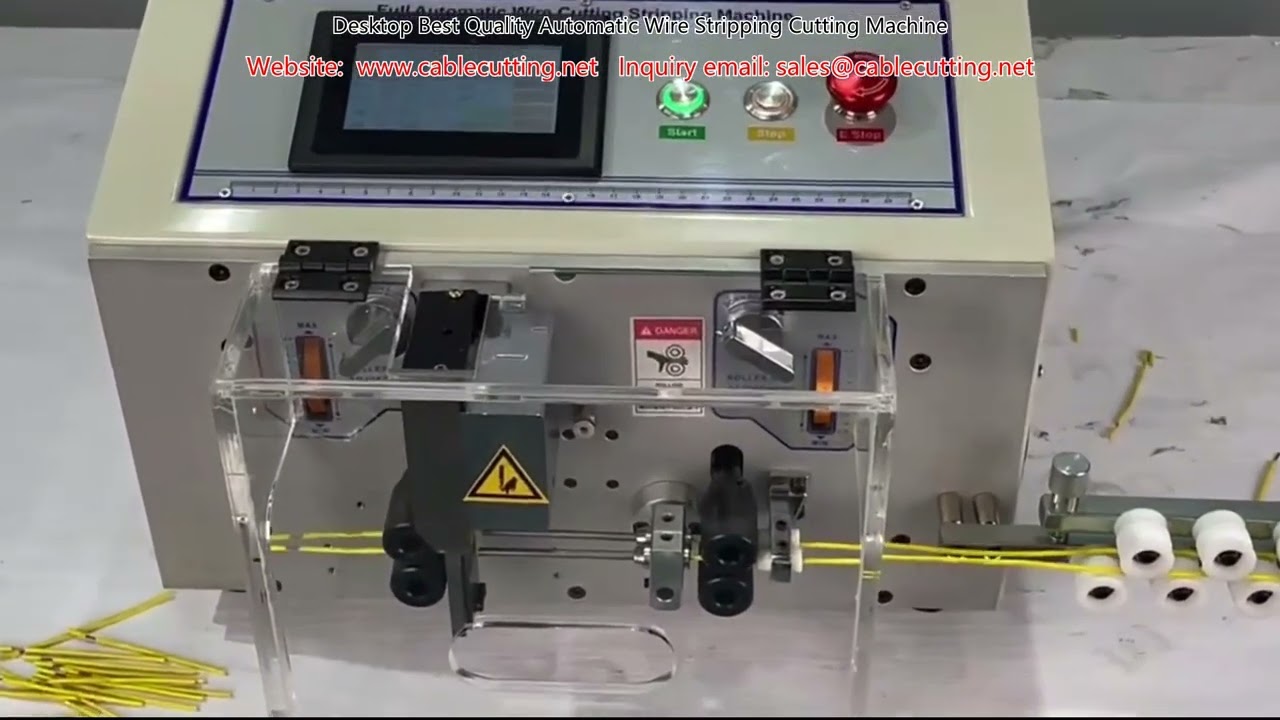 高効率！卓上型自動電線剥離・切断機 | 最高品質ワイヤー加工
