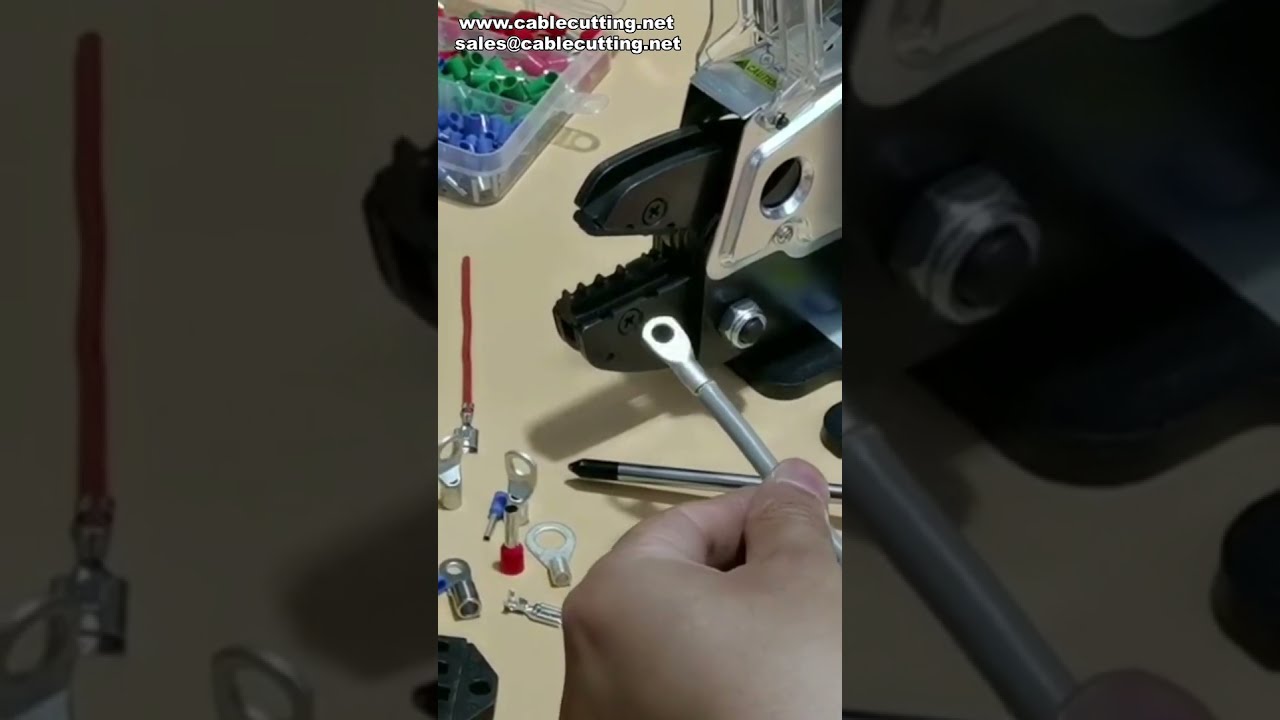 5ND 空気圧端子圧着機｜高速・高効率で多種端子に対応 #工場