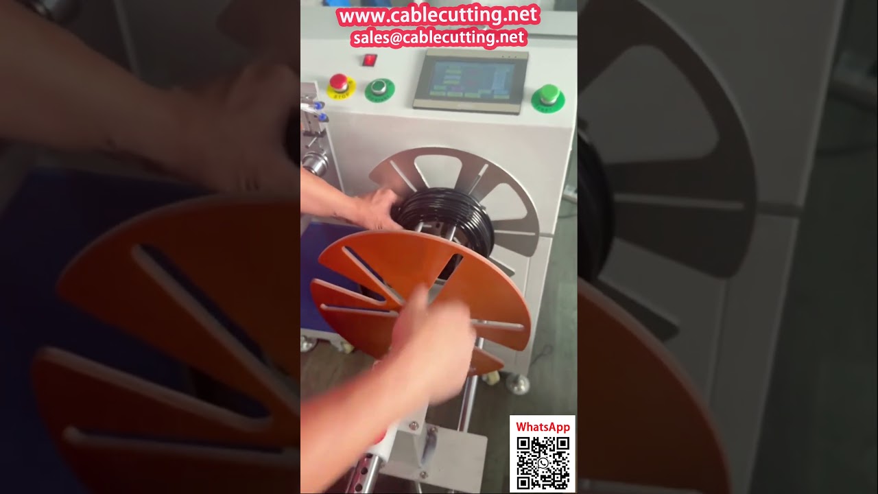 点滴チューブ加工機｜自動計数・結束・巻き取り・巻き直し機