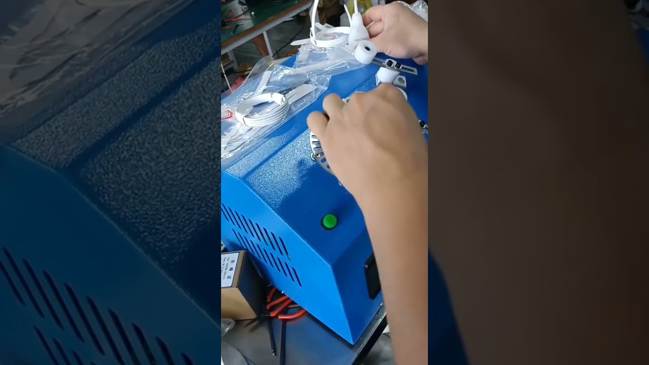 データケーブル用ペーパーカード巻き取り機 #工場自動化 #ケーブル巻き取り #包装機械