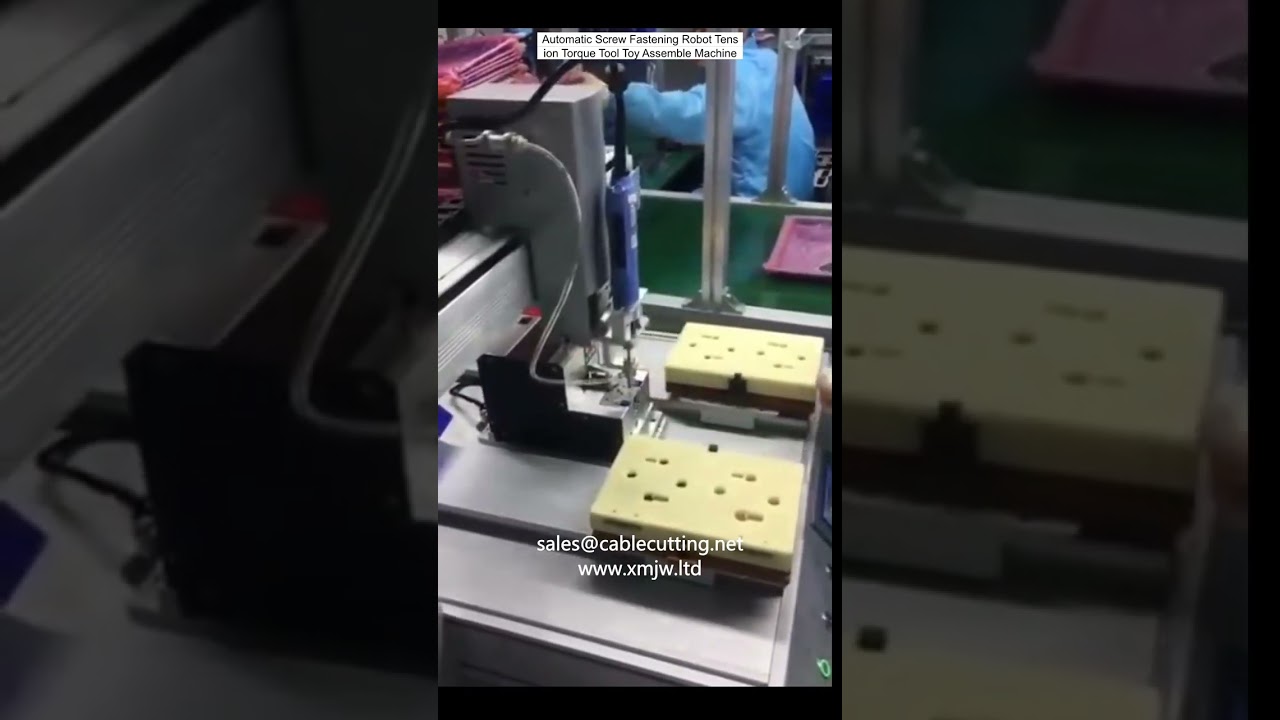 自動ネジ締めロボット｜張力・トルク制御で高精度組立を実現