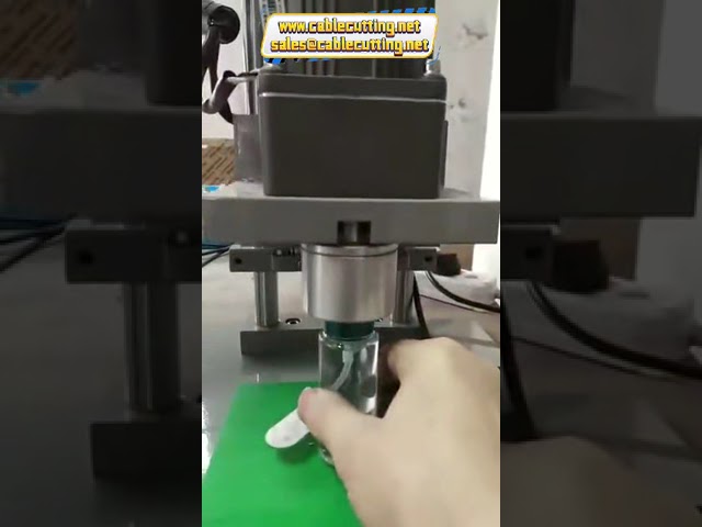 DDX-450 自動キャッピングマシン｜バイアル・ガラス瓶・プラスチック瓶・缶に対応する高速密封機